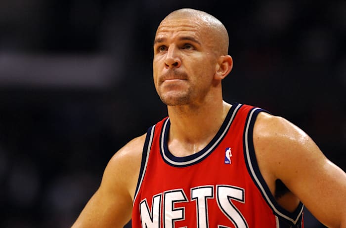 New Jersey Nets guard Jason Kidd